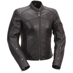 USA Biker Women Jacket